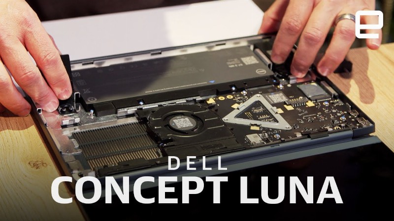 Dell Concept Luna: This Laptop Can Be Dismantled In Seconds