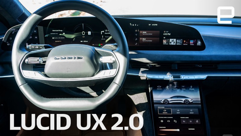 image 0 Lucid Ux 2.0 First Look: Ota Update Brings Big Changes To The Luxury Ev