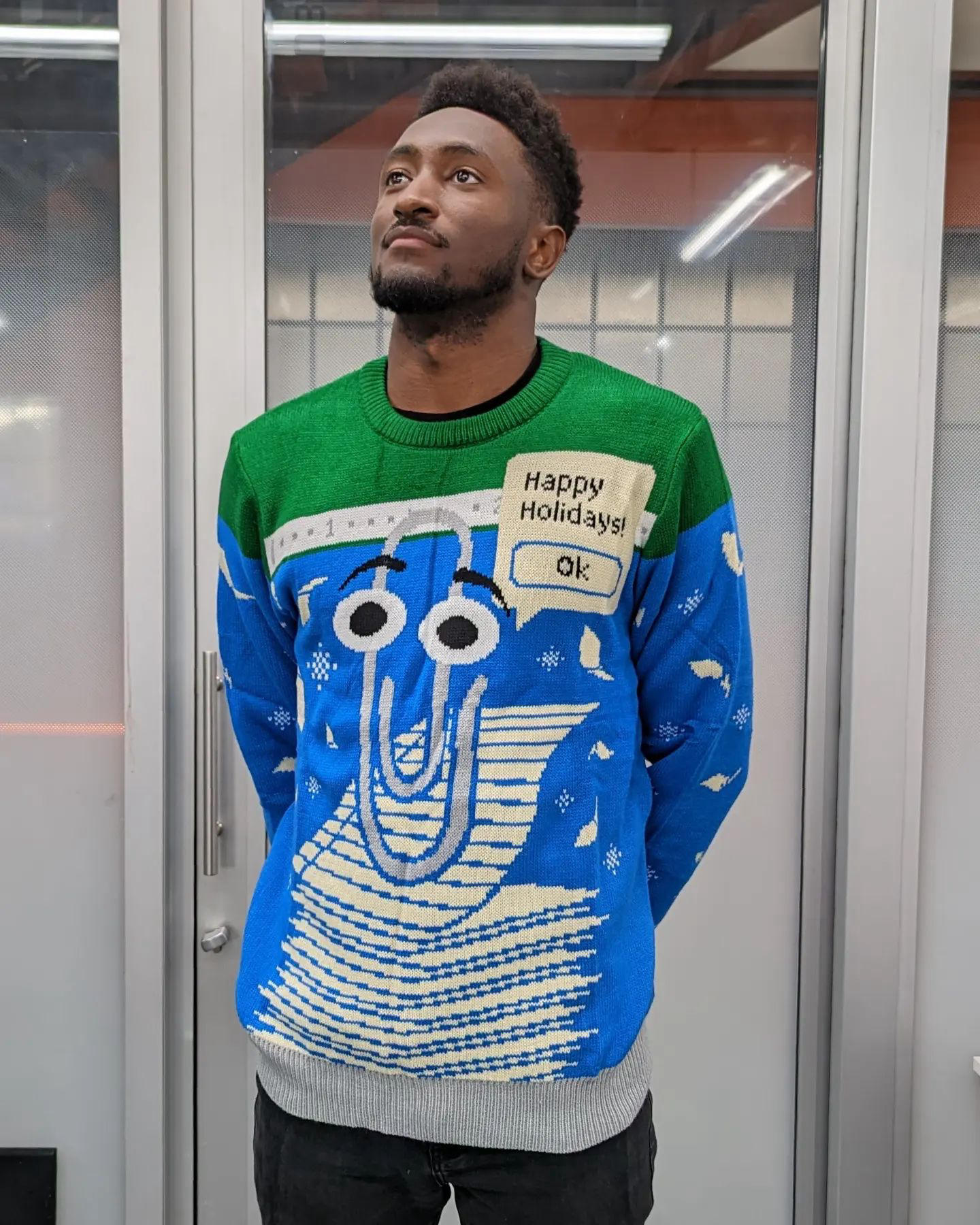 Marques Brownlee - It looks like you're trying to get into the Holiday spirit