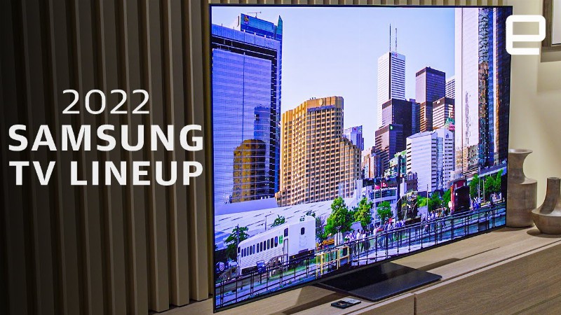 Samsung's 2022 Tv Lineup: Oled Screens And 8k Lcds