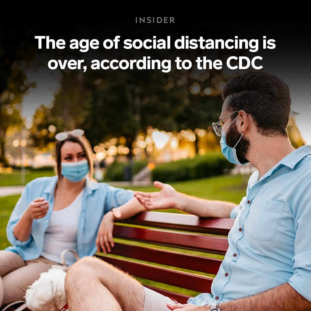 image  1 Science Insider - The CDC is no longer recommending social distancing as a way to combat the COVID-1