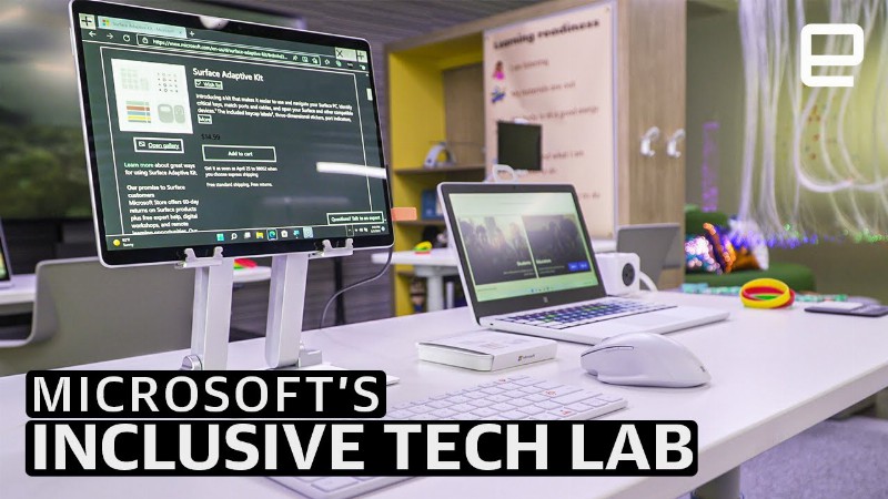 image 0 See Inside Microsoft's New Inclusive Technology Lab