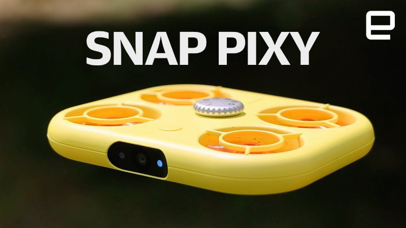 image 0 Snap Pixy Drone: A Flying Robot Photographer For Snapchat Users