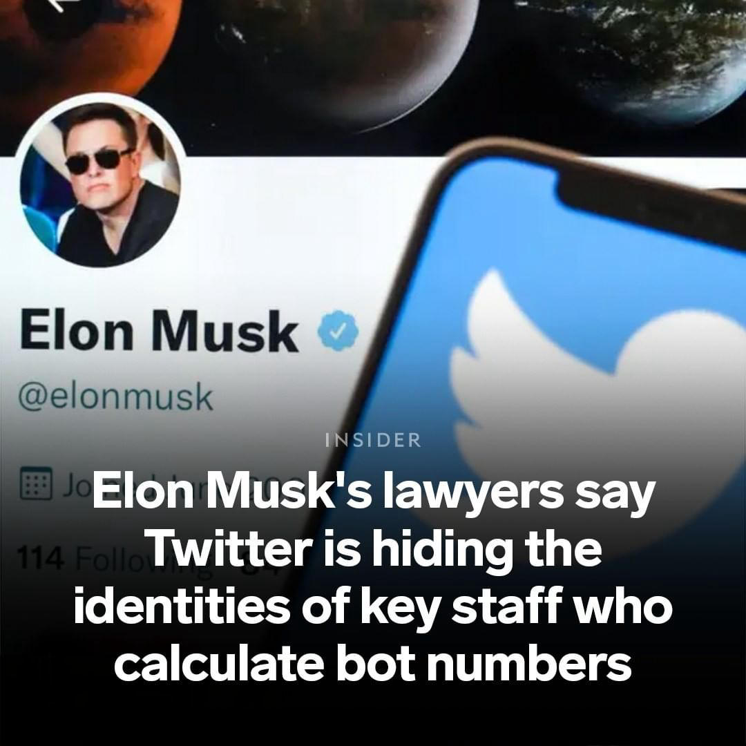 image  1 Tech Insider - Elon Musk's lawyers want to question the Twitter employees responsible for counting a