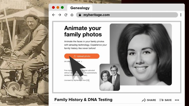 image 0 This Feature Lets Your Ancestors Tell Their Life Story Using Ai