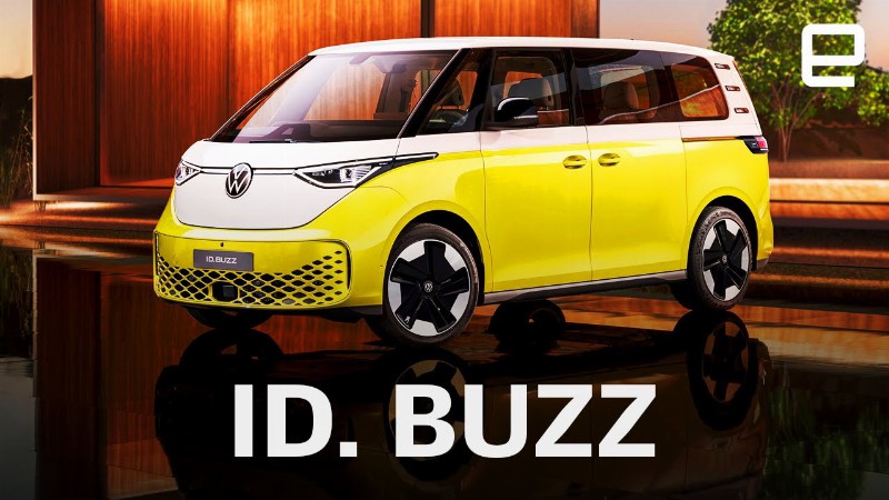 image 0 Volkswagen Officially Unveils Id.buzz Ev