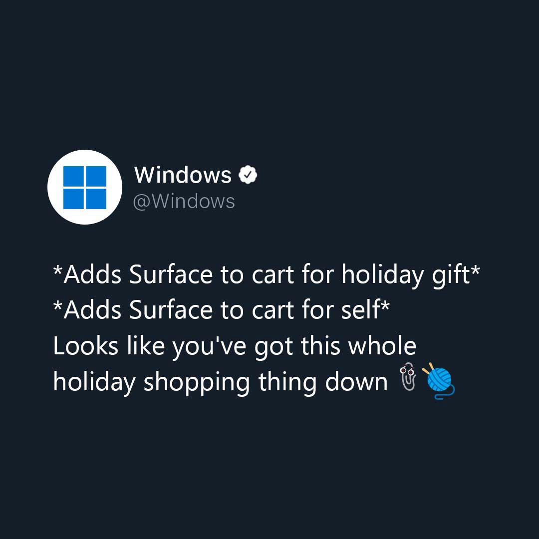Windows - Self-care is an important part of the enjoying the holidays